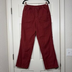 Free People Movement Voyage Utility High Rise Wide Leg Cargos Boho Outdoors Sm